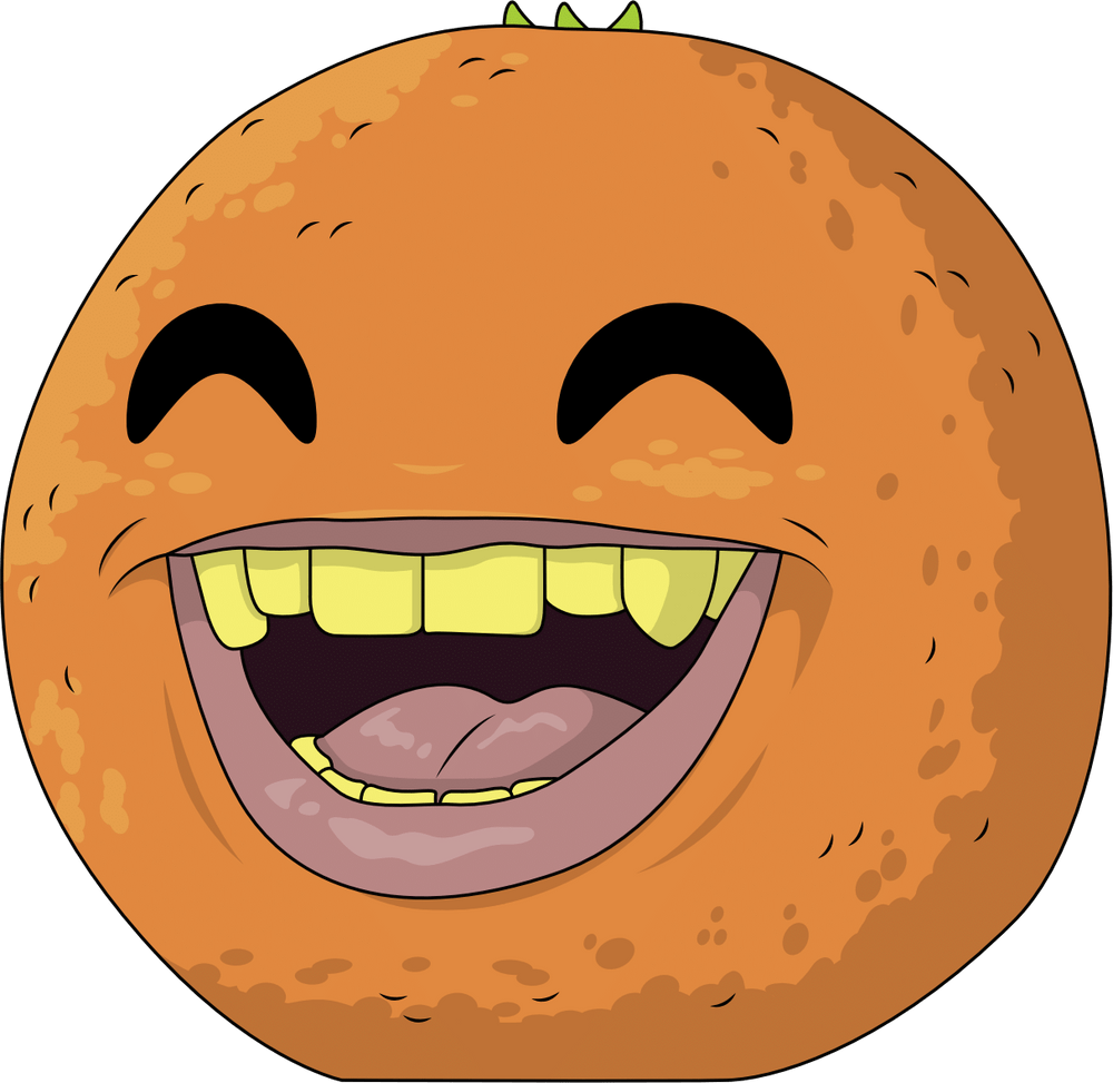 Orange agaçante