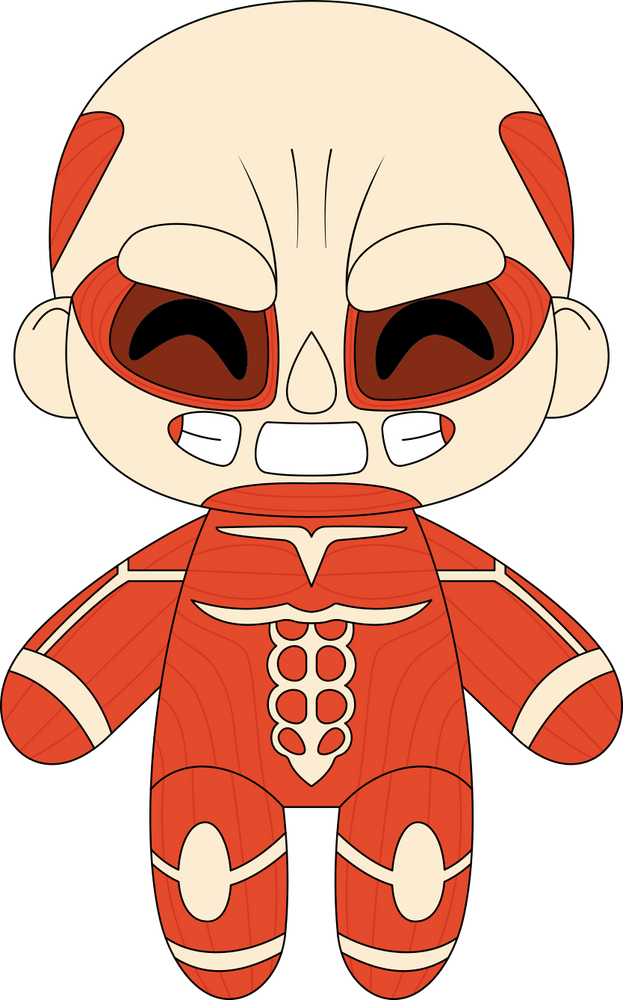 Chibi Colossal Titan Plush (9in)