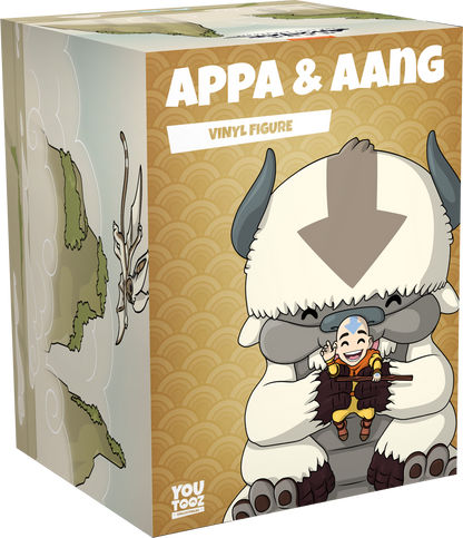 Figurine Appa et Aang – 30,5 cm