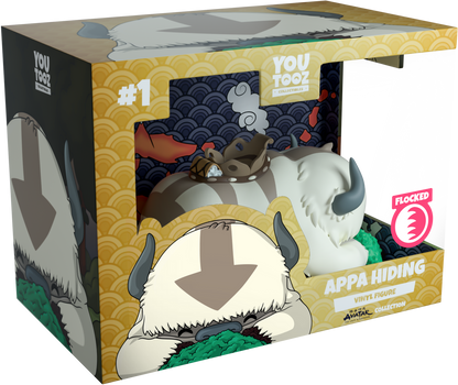 Figurine Appa Hiding Flocked
