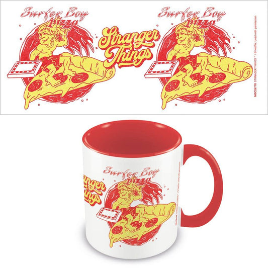 Taza Stranger Things 4 - Pizza de Surfer Boy
