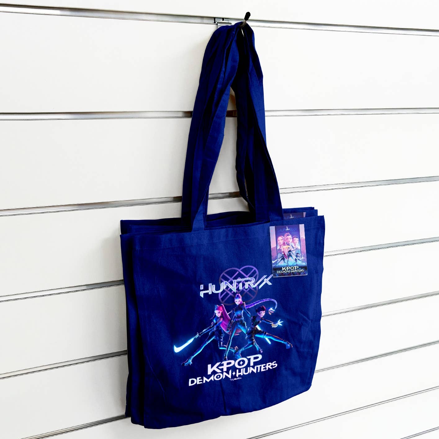Navy Blue Tote Bag K-POP Demon Hunters - Trio