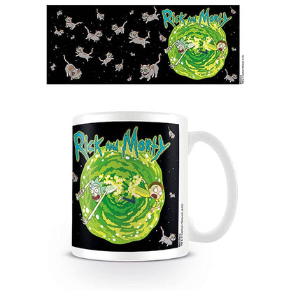 Taza de Rick y Morty - Dimensión Gato Flotante