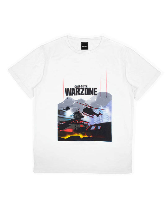 T-Shirt Call Of Duty Warzone - Hélicoptère