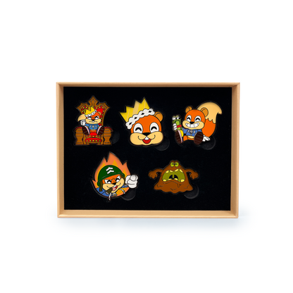Conker’s Bad Fur Day Pin Set
