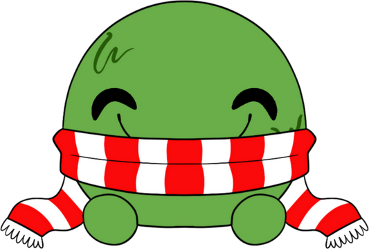 Cozy Slimecicle Stickie (6in)