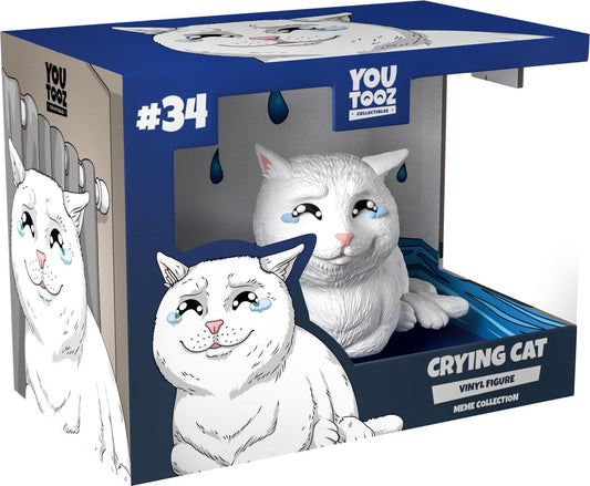 Figurine Crying Cat