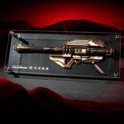 Plaque Réplique Destiny Exotic Armory Collection "Gjallarhorn"