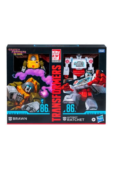 Paketa e Ratchet-it Deluxe të Serisë Transformers Studio Brawn &amp; Autobot