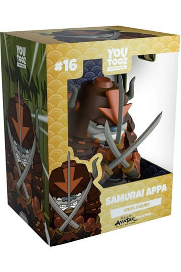Avatar le dernier maître de l´air Vinyl figurine Samurai Appa Youtooz Viacom