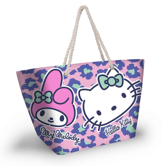 sac de plage sanrio hello kitty safari karactermania