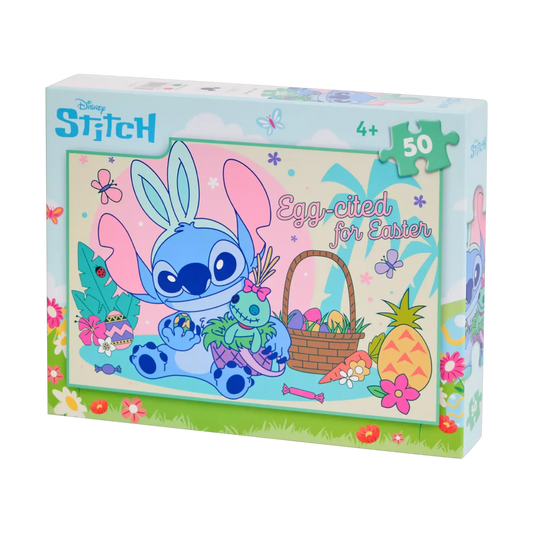Puzzle di Lilo &amp; Stitch - Pasqua "Uovo-citato per Pasqua"