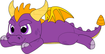 Peluche Weighted Spyro - PRECOMMANDE*