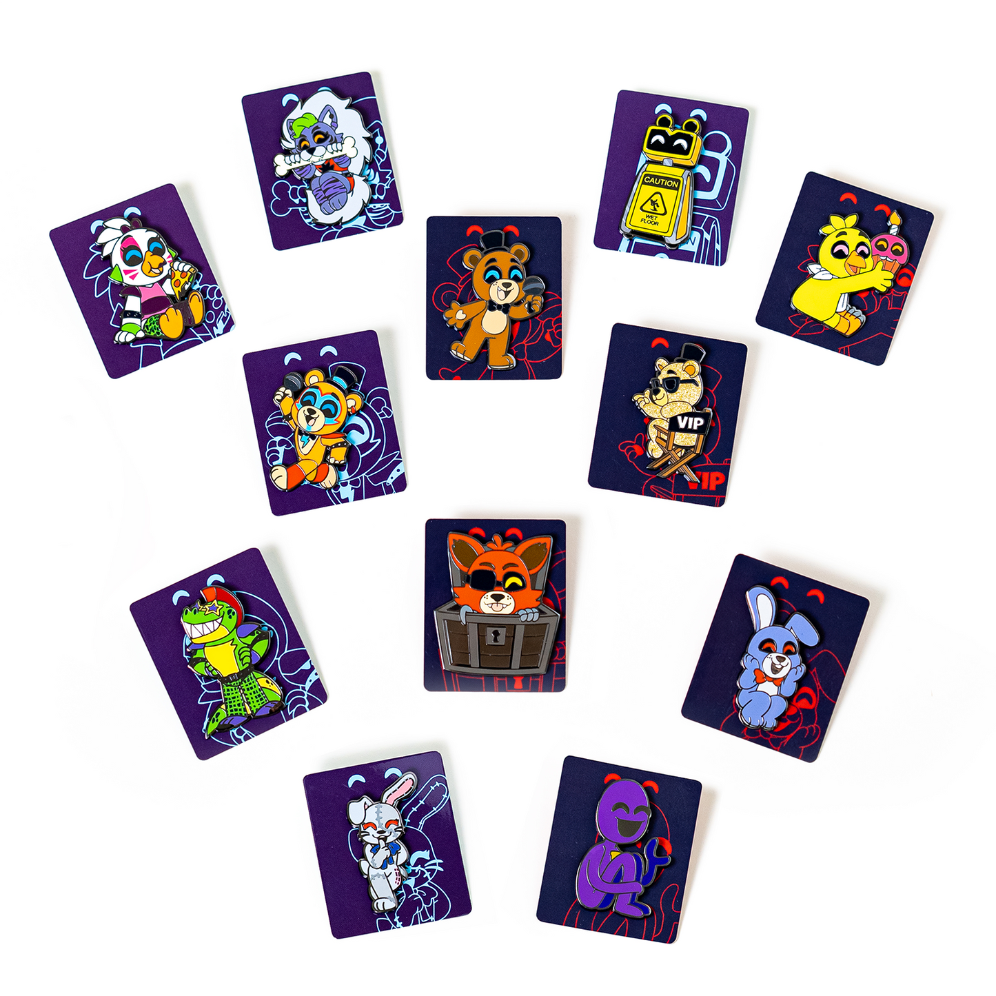 Purple Guy Pin