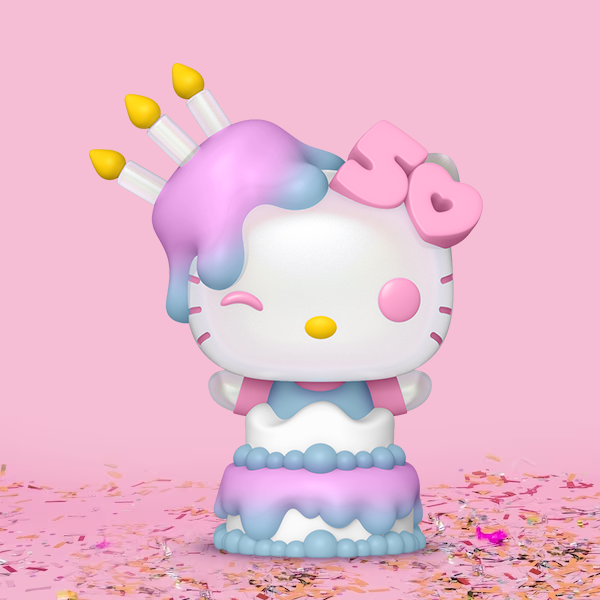 pop hello kitty in cake 50th anniversary 75
