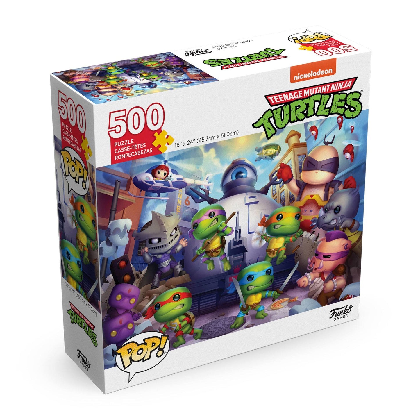 pop teenage mutant ninja turtles puzzle