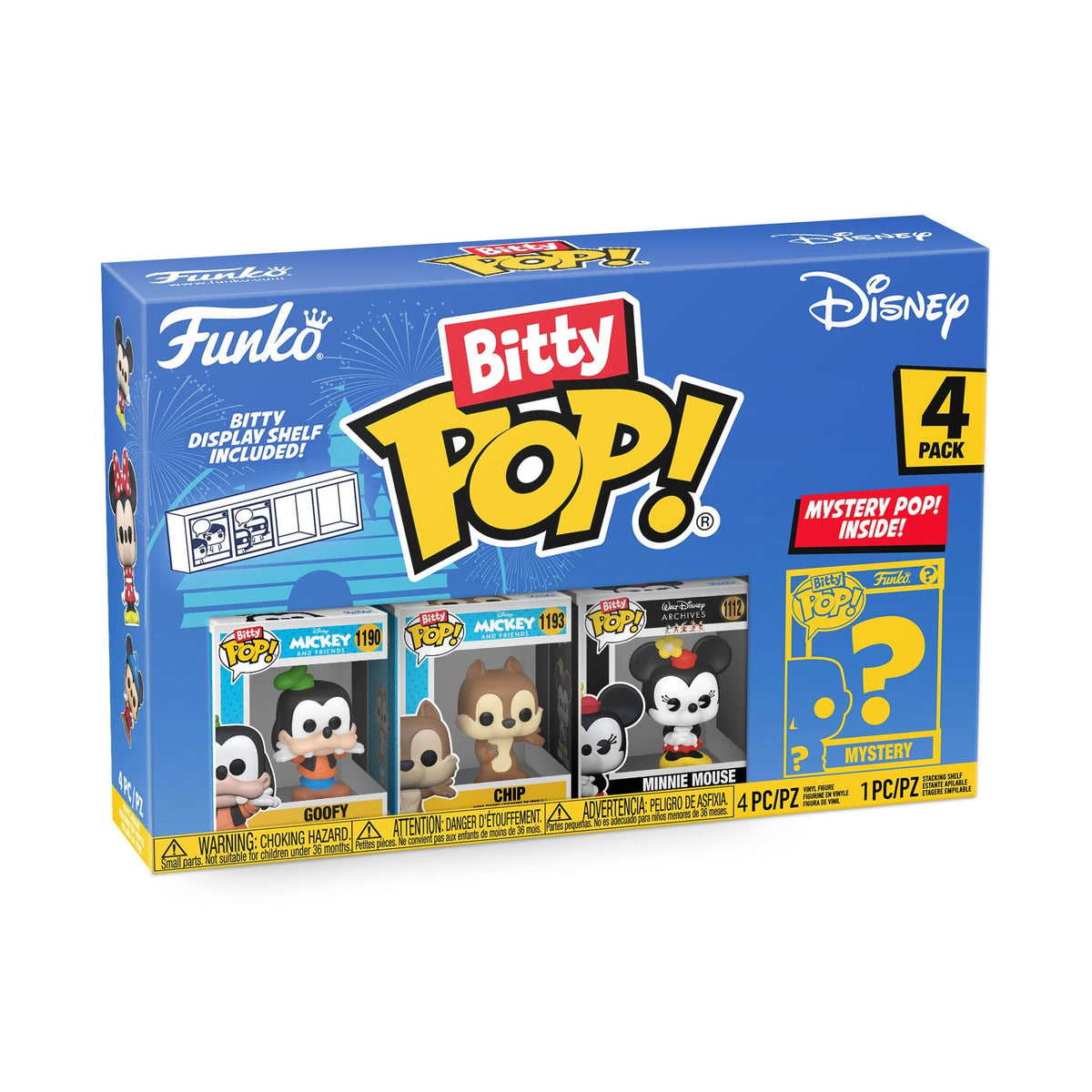 bitty pop disney 4 pack series 4