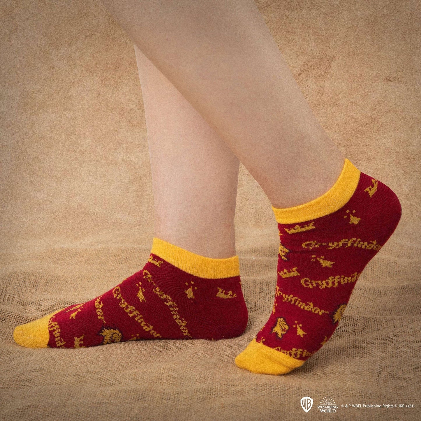 Pack of 3 pairs of Gryffindor socks 