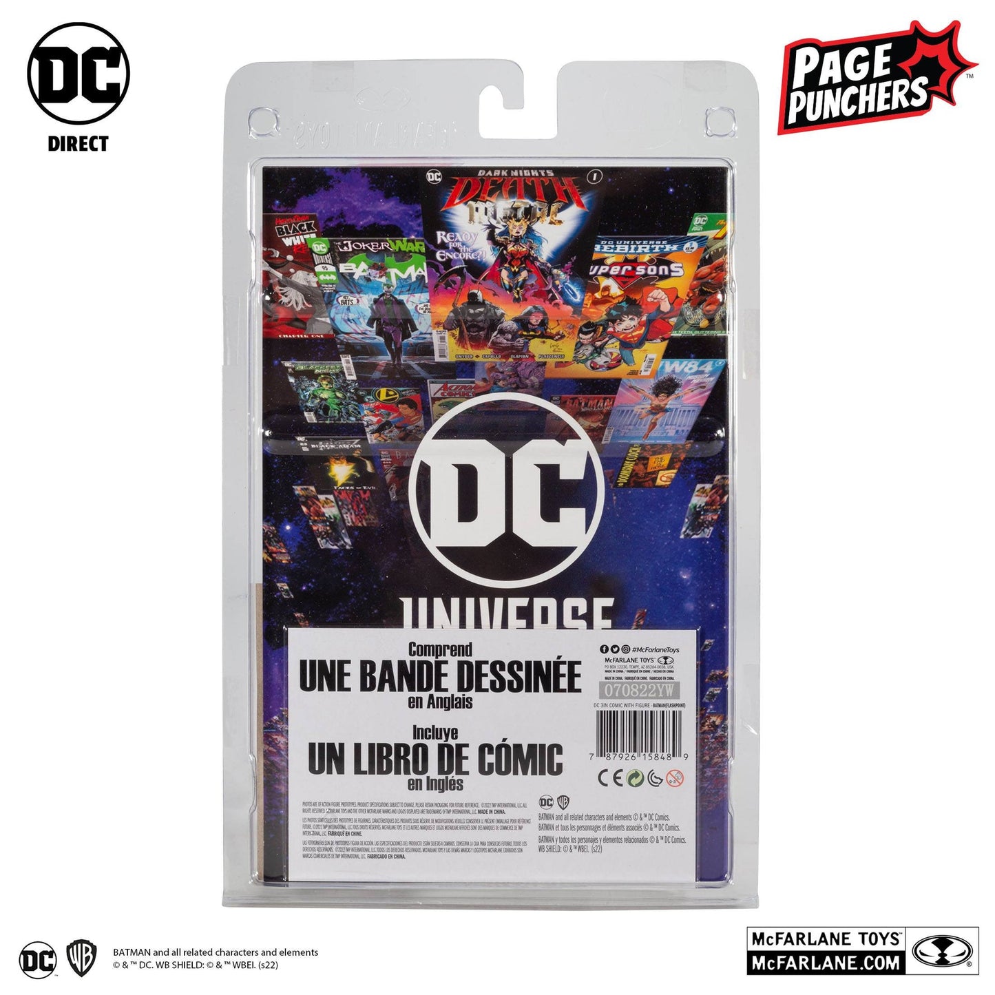 Batman avec Comic Flashpoint (Page Punchers)