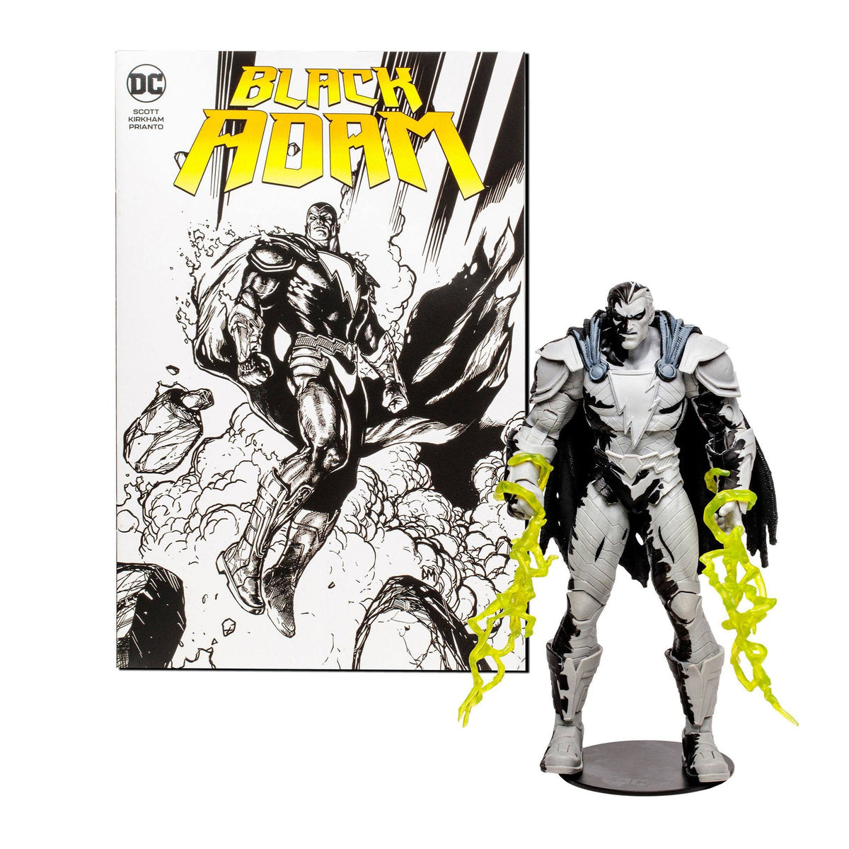 Adam i Zi me Adamin Komik të Zi (Variant i Artit me Vija)