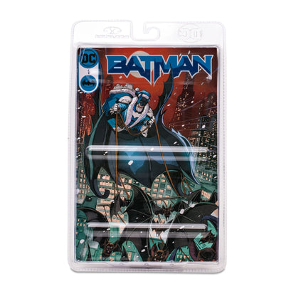 batman santa blue gold label mcfarlane toys