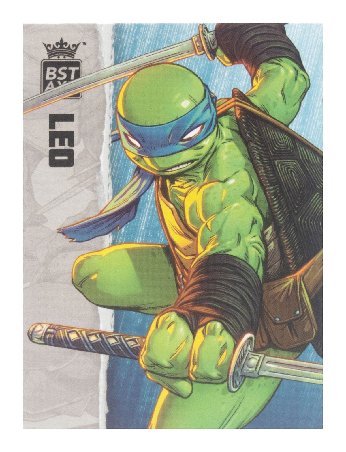 Figurine BST AXN Leonardo IDW Comics 13 cm - Tortues Ninja
