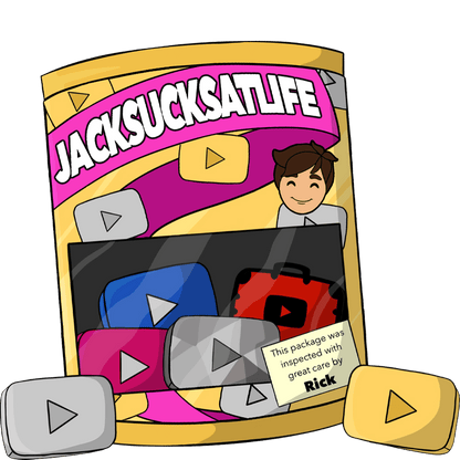 JackSucksAtLife Plush Bag (1ft)