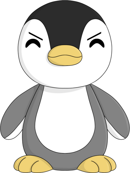Kevin the Penguin Plush (1ft)
