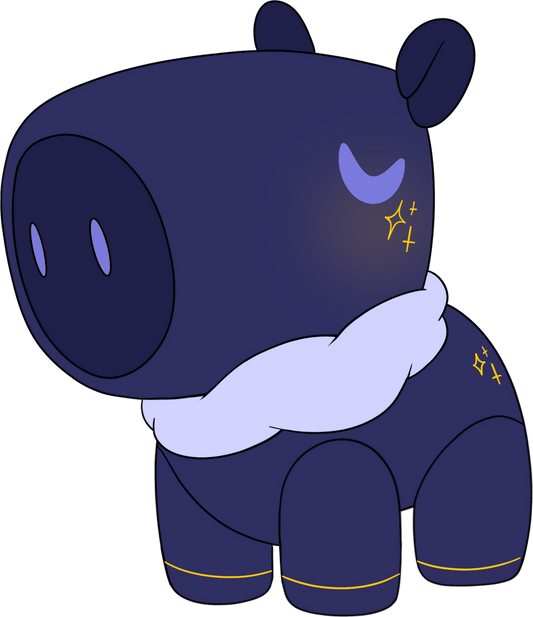 Peluche de carpincho Midnight (9 pulgadas)