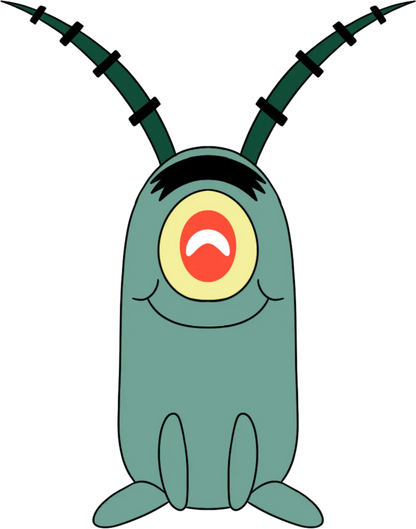 Peluche Plankton Bob l'éponge Youtooz