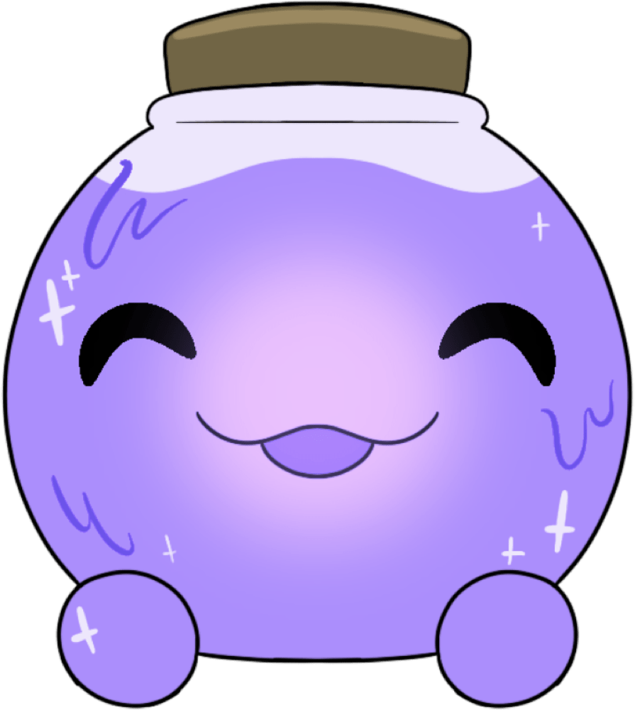 Slimecicle Potion Stickie (6in)