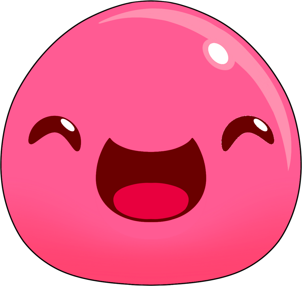 Pink Slime Stickie (6in)