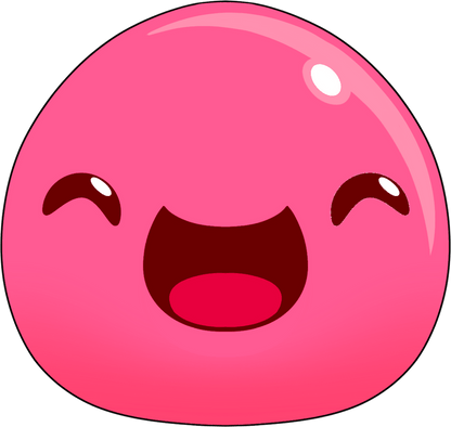Pink Slime Stickie (6in)