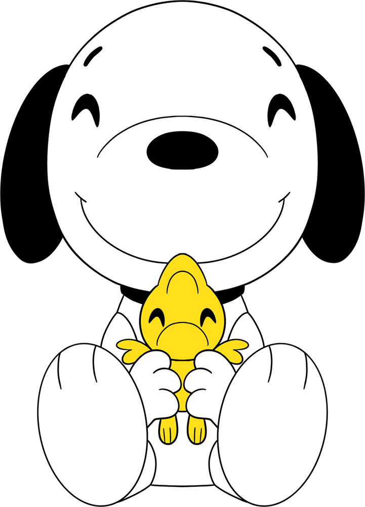 Peluche de Snoopy y Woodstock (23 cm)