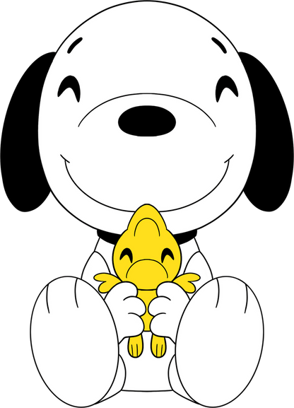 Peluche de Snoopy y Woodstock (23 cm)