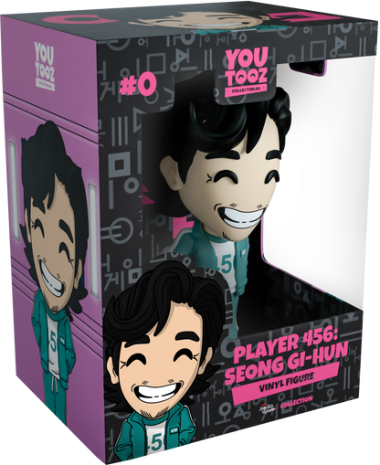 Squid Game Vinyl figurine Player 456: Seong Gi-Hun Youtooz Netflix