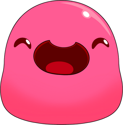Peluche de Slime Gordo Rosa (30 cm)