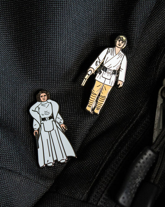 Pin's Star Wars Set 1.1 - Luke Skywalker and Princess Leia