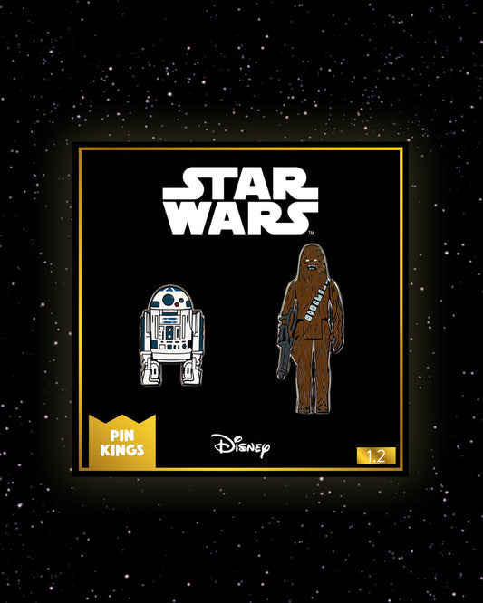 Pin's Star Wars Set 1.2 - R2D2 and Chewbacca (Geek Store Exclusive)