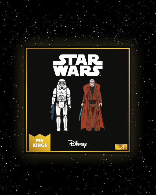 Pin's Star Wars Set 1.4 - Stormtrooper and Obi Wan