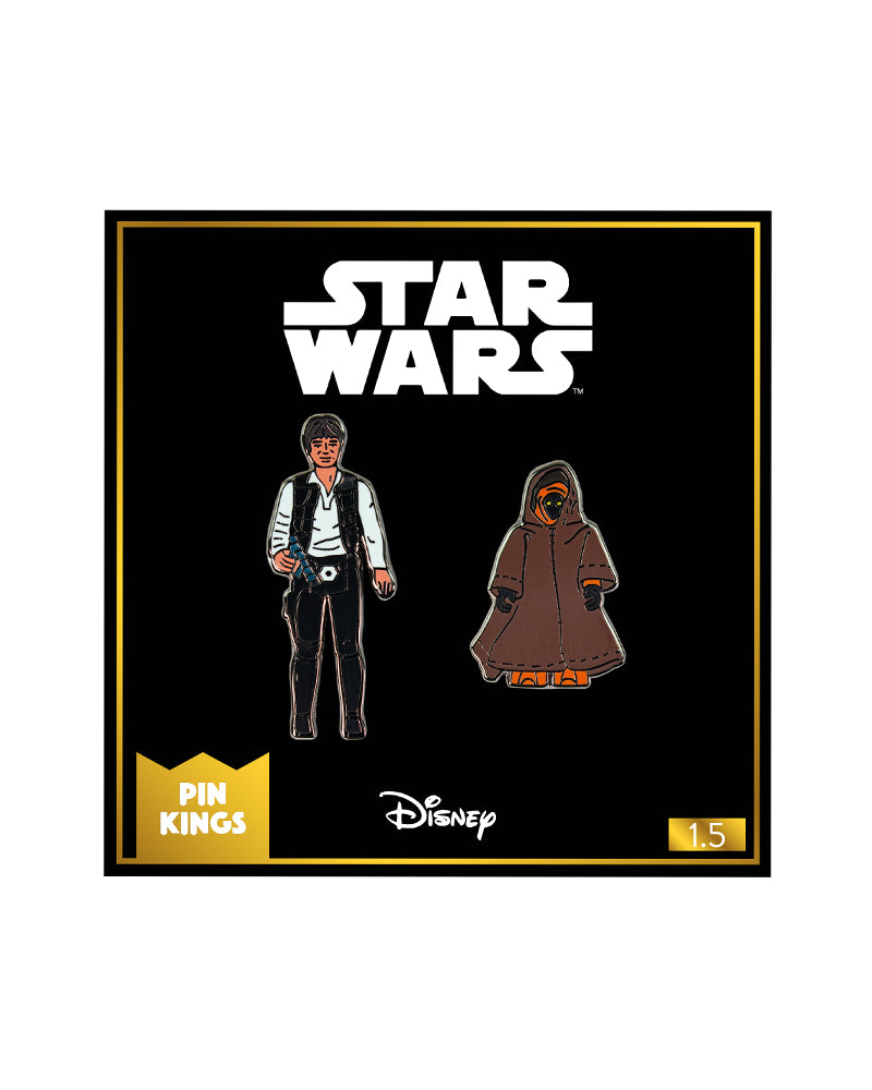 Pin's Star Wars Set Set 1.5 - Han Solo and Jawa