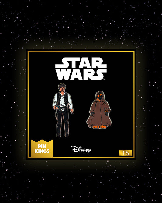 Pin's Star Wars Set Set 1.5 - Han Solo and Jawa