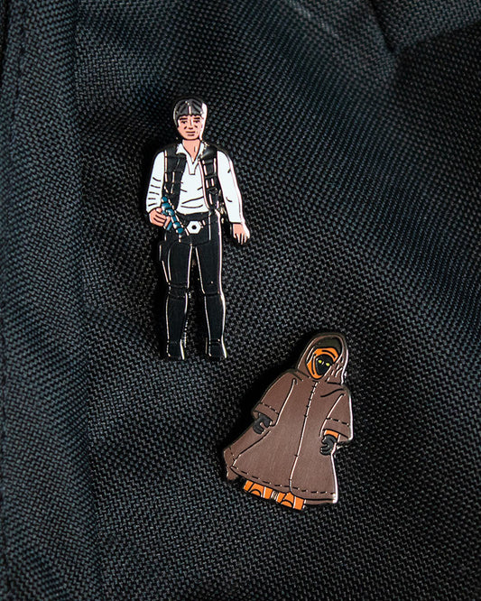 Pin's Star Wars Set Set 1.5 - Han Solo and Jawa