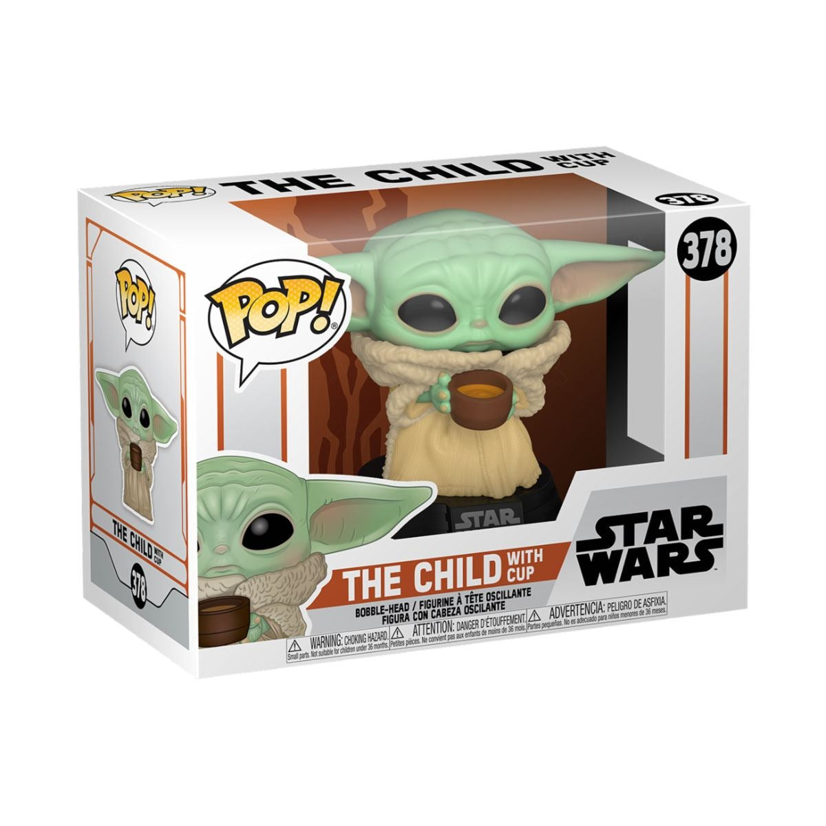 the mandalorian pop n 378 the child w cup