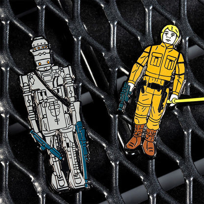 Pin's Star Wars Set 1.14 – IG-88 and Luke Skywalker (Bespin Fatigues)