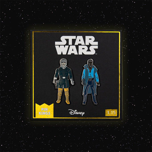 Pin's Star Wars Set 1.15 – Han Solo (Hoth Outfit) and Lando Calrissian