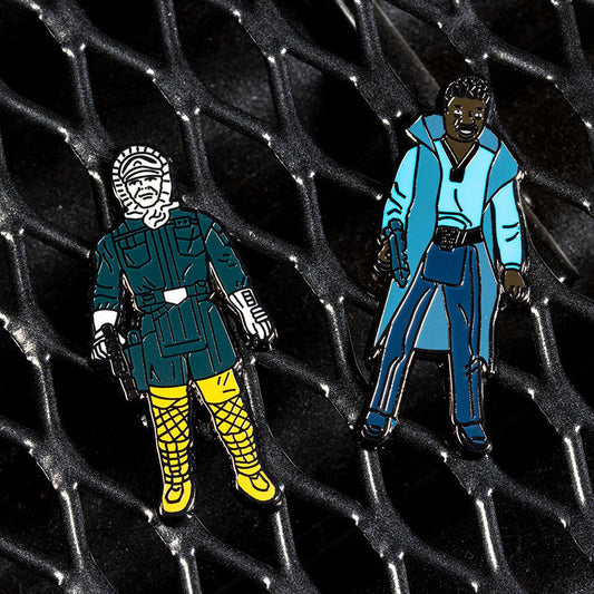 Pin's Star Wars Set 1.15 – Han Solo (Hoth Outfit) and Lando Calrissian