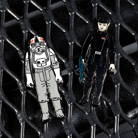 Pin's Star Wars Set 1.20 – AT-AT Driver and Imperial Commander