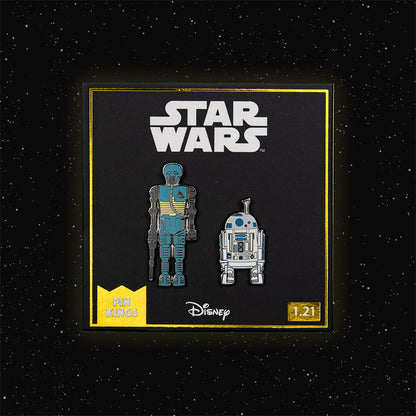 Pin's Star Wars Set 1.21 – 2-1B and R2 D2 (with Sensorscope)
