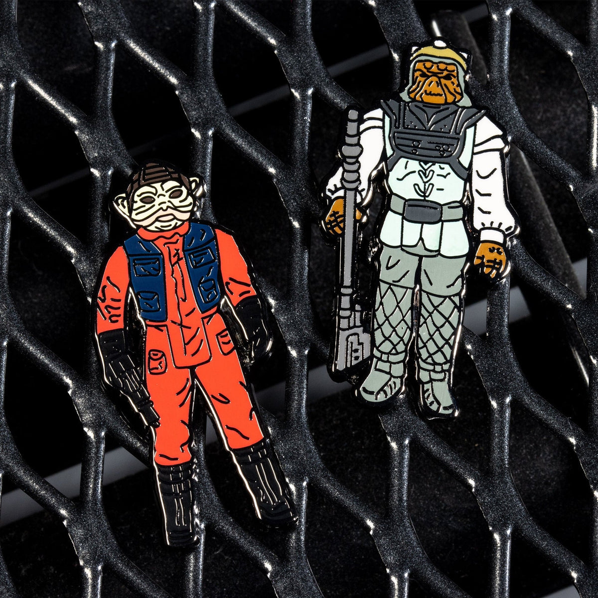 Pin's Star Wars Nien Nunb & Nikto Set 1.34 – Pin Kings Numskull